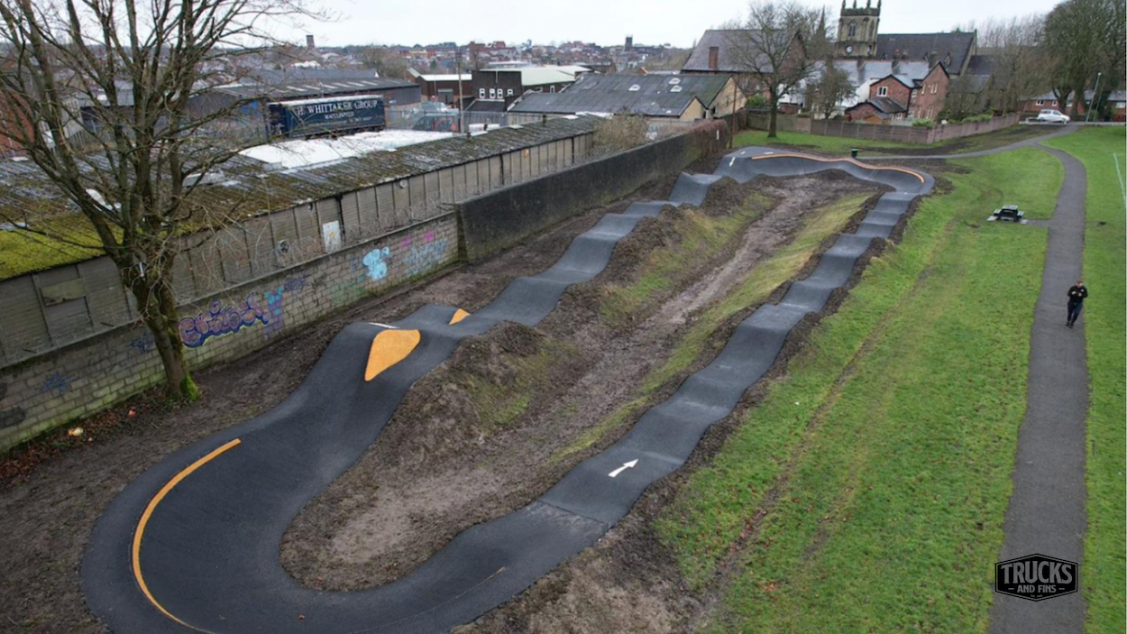 Windmill pumptrack